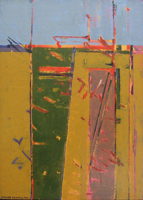 Untitled III Oil on Board 300 x 420