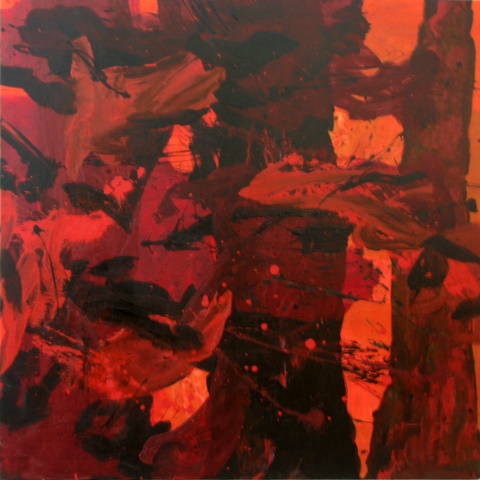 "Easter JHB III"| Mixed Media | 100 x 100 cm