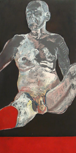 Untitled  Oil on Canvas 900 x 450