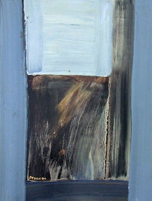 Abstract I Oil on Board 410 x 540